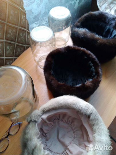 Мужская шапка норковая