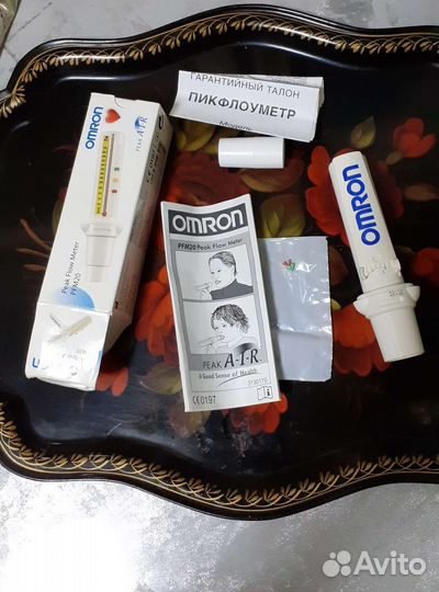 Пикфлоуметр Omron Pfm20 новый измерение дыхания