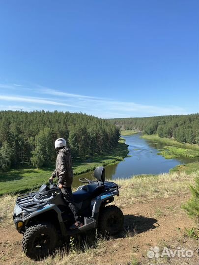 На квадроциклах вдоль р. Исеть- Порог Ревун, 1 час