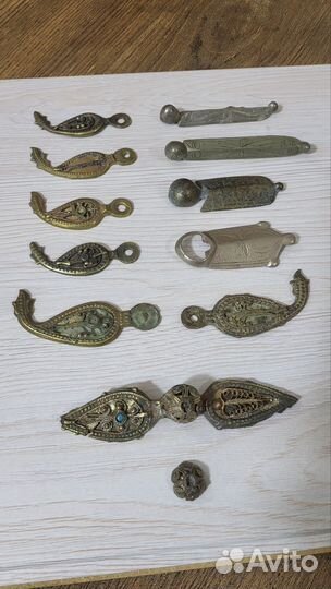 Старинные застежки