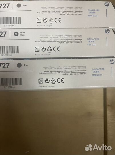 Картридж HP 727