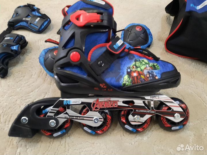 Детские ролики и защита 31-36