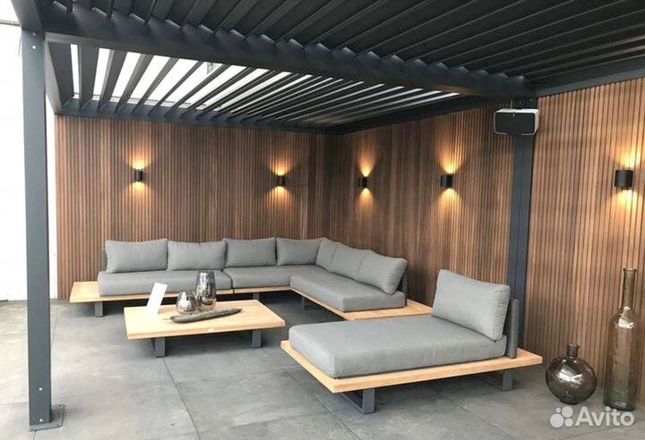 Садовая мебель из массива дерева