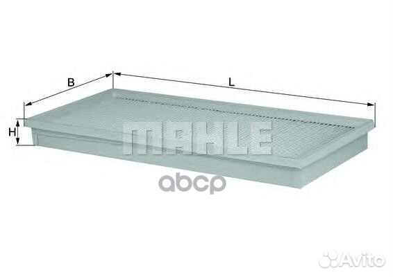 Фильтр воздушный lx1518 Mahle/Knecht