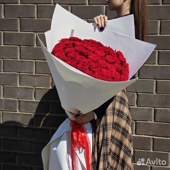 Букет 51 роза с доставкой