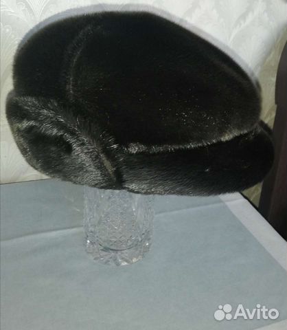 Шапка из нерпы мужская размер 58-60