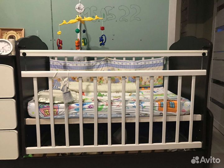 Детская кроватка трансформер