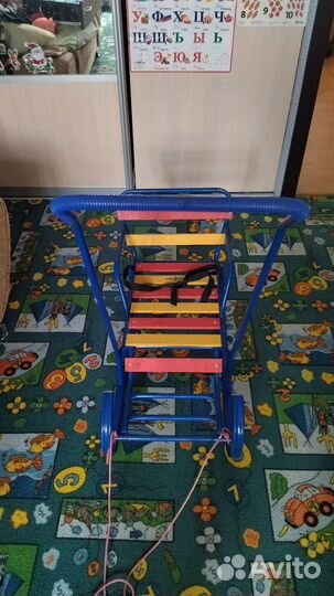 Детские зимние санки