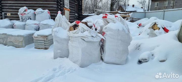 Дрова сухие в мешках