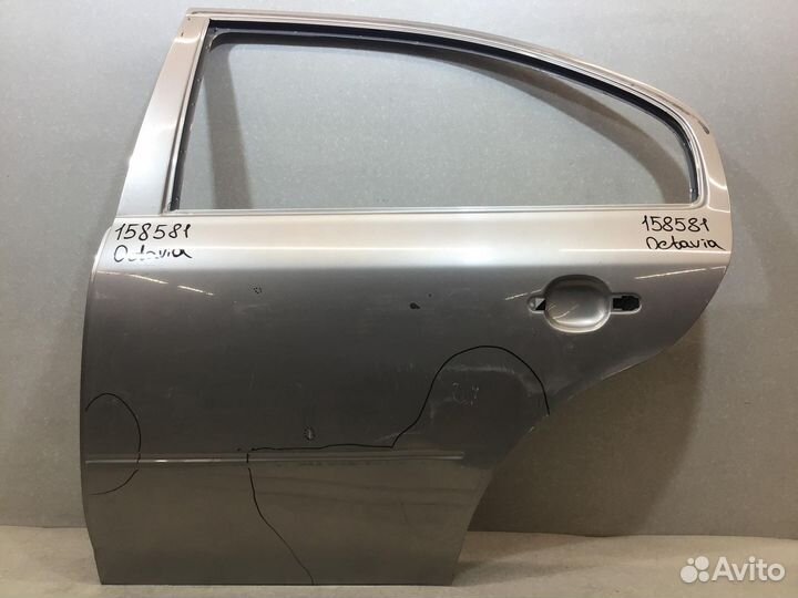 Дверь задняя левая Skoda Octavia (A4 1U) 2000-2011