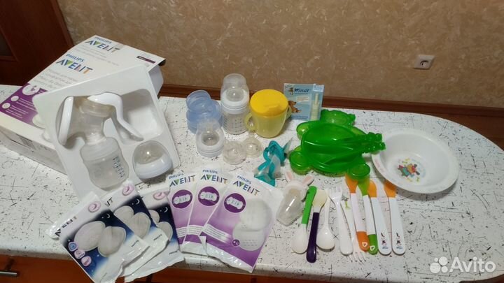 Молокоотсос, посуда