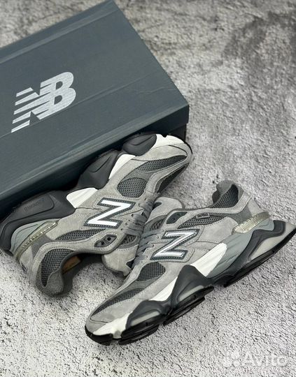 Кроссовки new balance 9060 серые