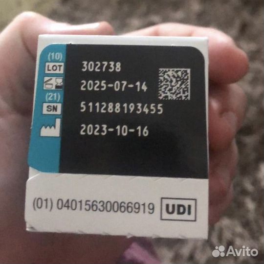 Тест полоски accu chek instant