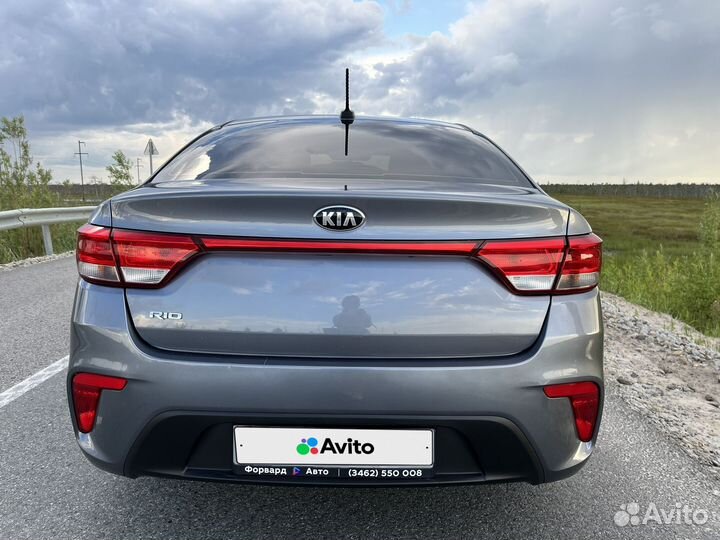 Kia Rio 1.6 МТ, 2018, 93 000 км