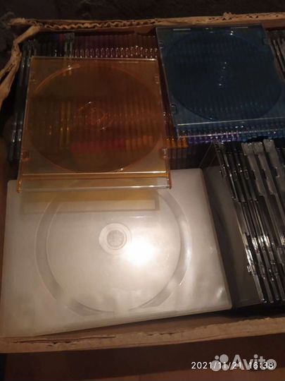Боксы для cd dvd дисков новые
