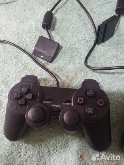Sony PS2 геймпад 2 штуки