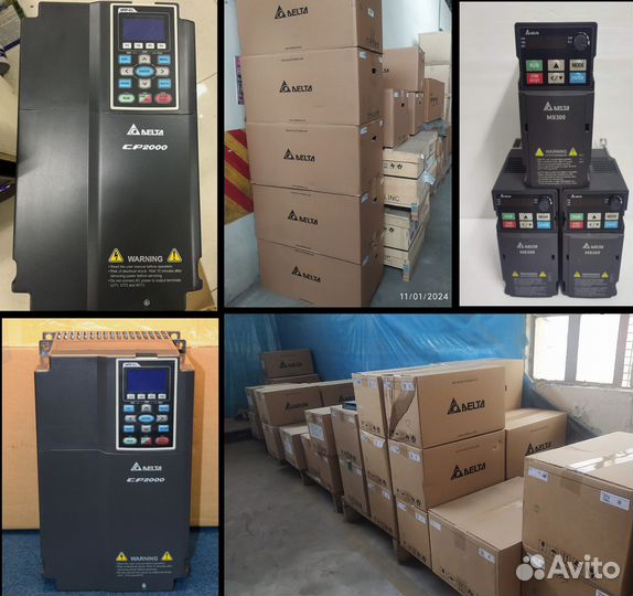 Преобразователи частоты Delta