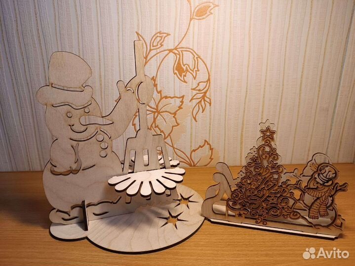 Салфетницы резные