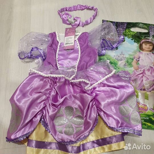 Новый Новогодний костюм для девочки, 98 р