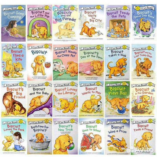 Новые книги для детей на английском Biscuit