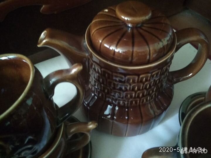 Сервиз чайно-кофейный керамика