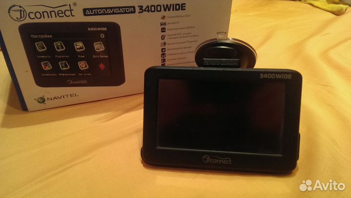 Навигатор JJ-Connect AutoNavigator 3400 Wide