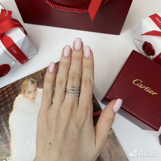 Кольцо Cartier Juste Un Clou 0,5ct