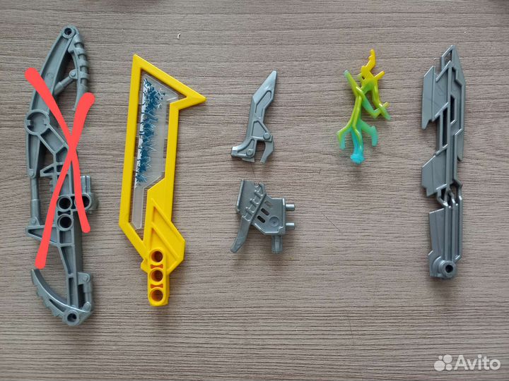 Детали от lego bionicle