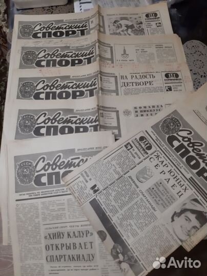 Газеты СССР, открытки СССР