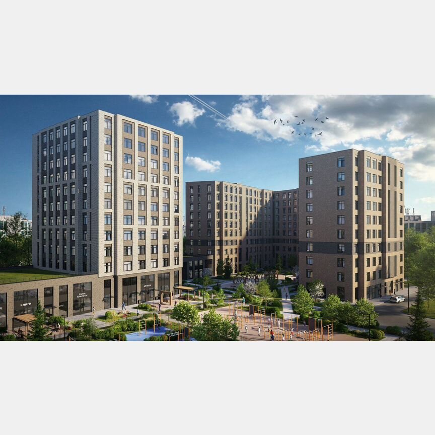 2-к. квартира, 65 м², 2/12 эт.