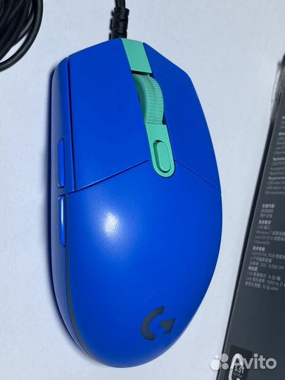 Игровая мышь Logitech G102 LightSync Blue