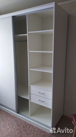 Шкаф купе белый 180 см