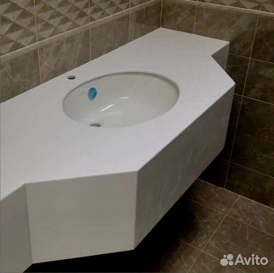 Столешница в ванную комнату