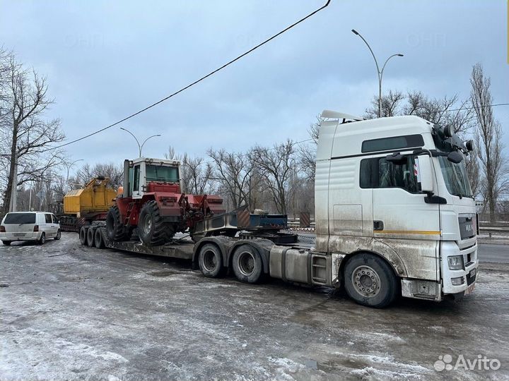 Услуги трала Перевозка негабаритных грузов Тралы