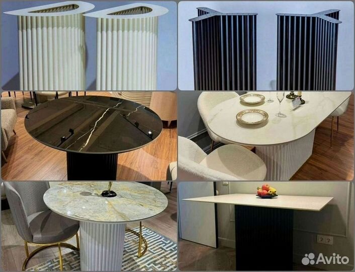 Подстолье лофт / Подстолье хром