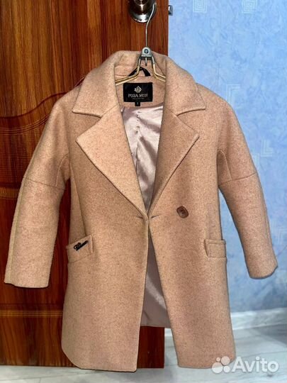 Пальто для девочки 128