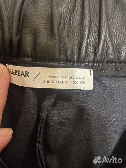 Кожаные шорты