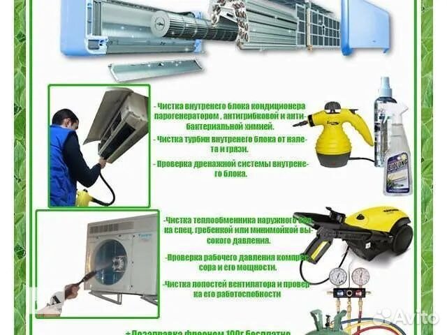 Установка и обслуживание сплит-систем