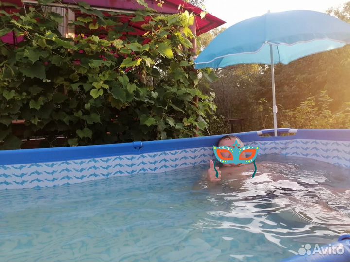 Каркасный бассейн бу