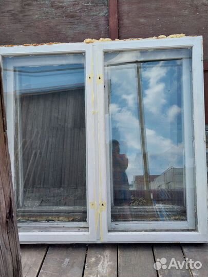 Деревянные окна со стеклопакетом бу