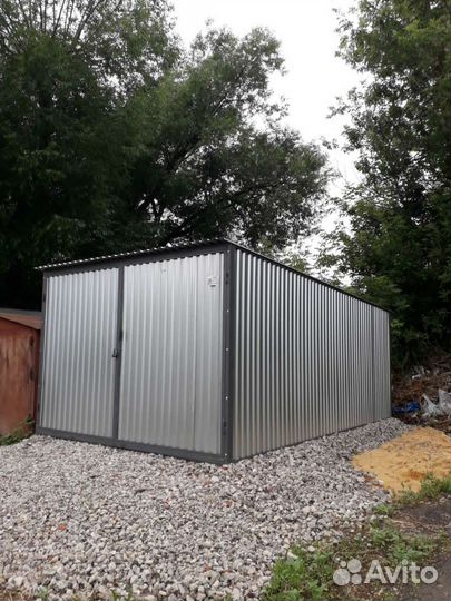 Гараж пенал ракушка Хоз-блок