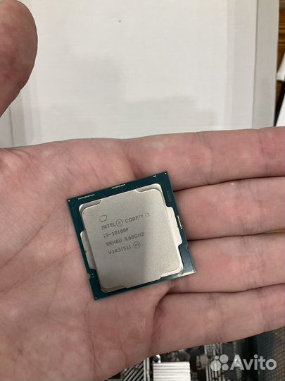 Intel core i3 10100f+мат. плата Asus Prime h510m-k