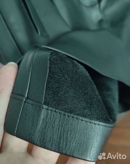 Шорты кожаные