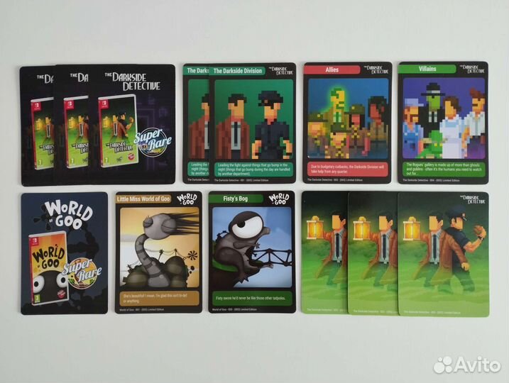 Коллекционные карточки Super Rare Games