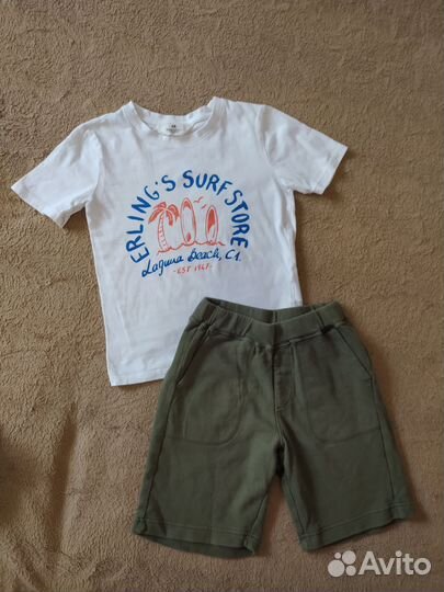 Пакет фирменных вещей для мальчика 110-116 см