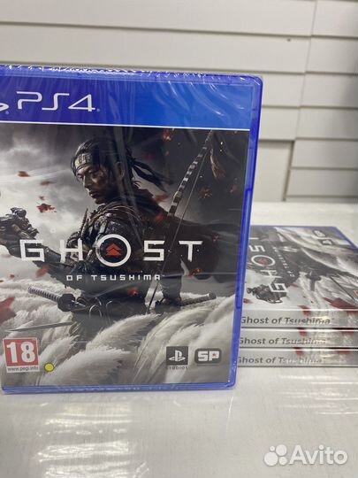 Игры для приставок ps4 ps5 Призрак Цусимы новый