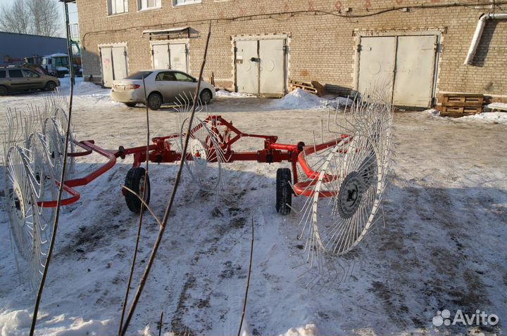 Грабли-ворошилки прицепные 6-ти метровые гвв-6М