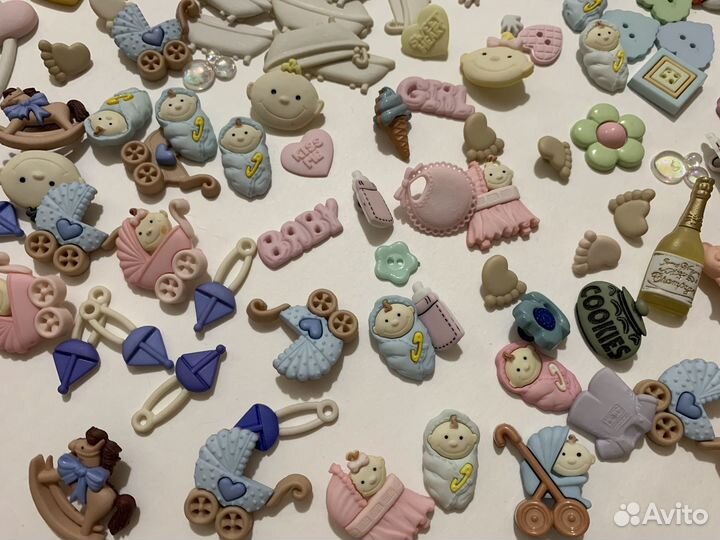 Декоративные пуговицы фигурки США