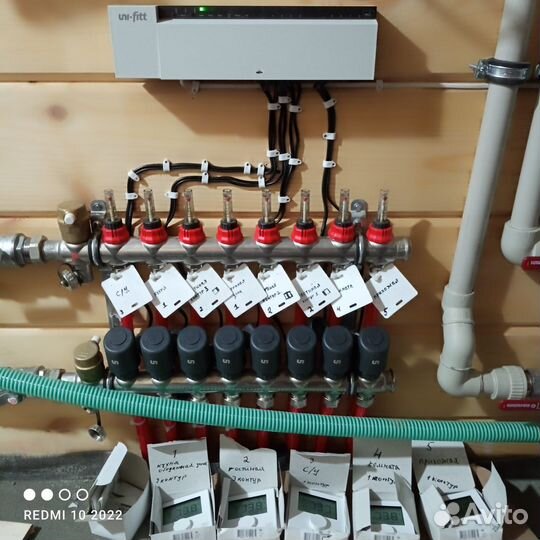 Отопление, водоснабжение, вентиляция, электромонта