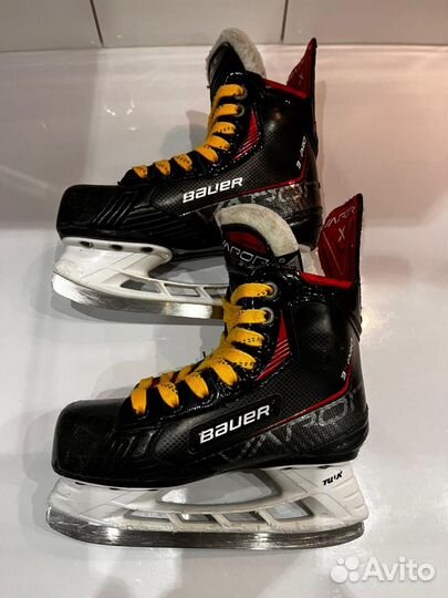 Хоккейные коньки bauer vapor 3x pro yth 12.5